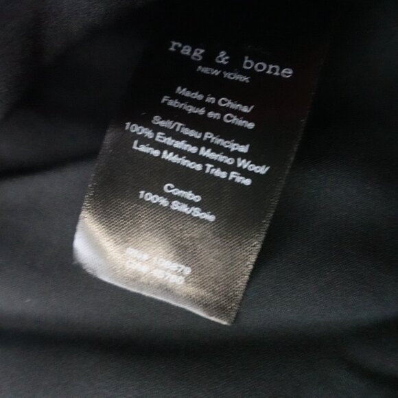 Rag & Bone Womens Sweater XS Grey Merino Wool Silk Sadie NEW Read - Picture 4 of 14